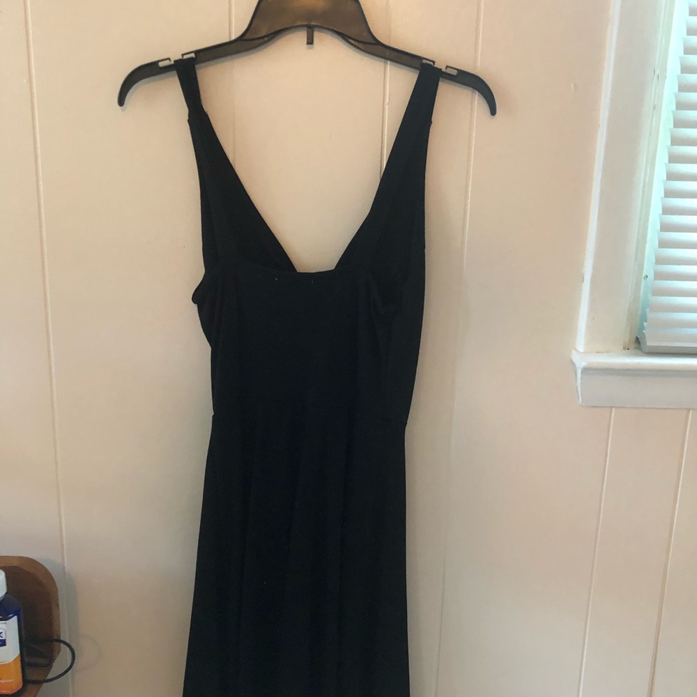 Simple black dress (Shown on right)